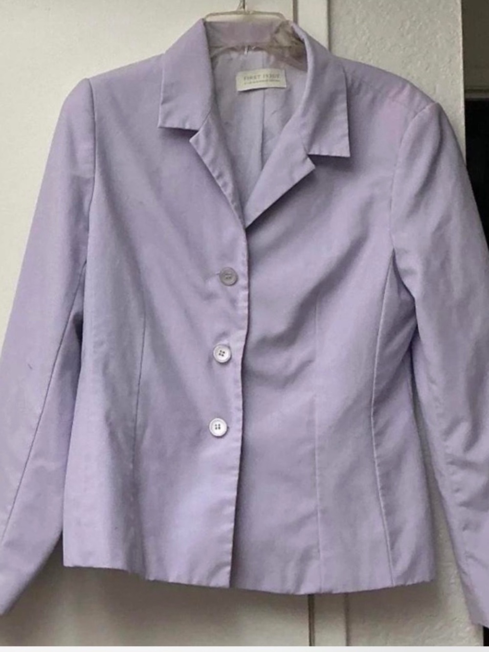 Liz Claiborne  First Issue Y2K vintage purple suit skirt and jacket size 12